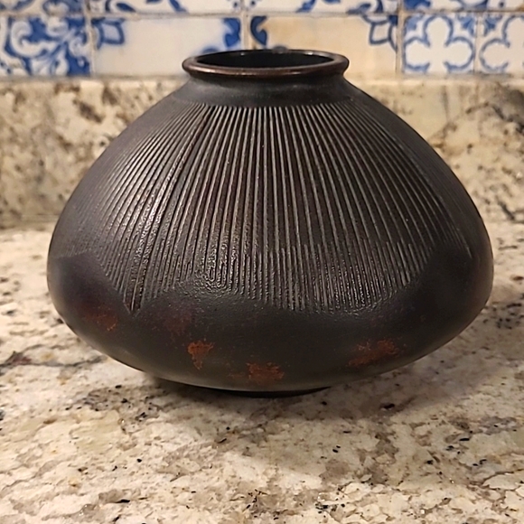 Unique 🏺Vase 4.25 inc. Late 20'th century - Picture 1 of 5